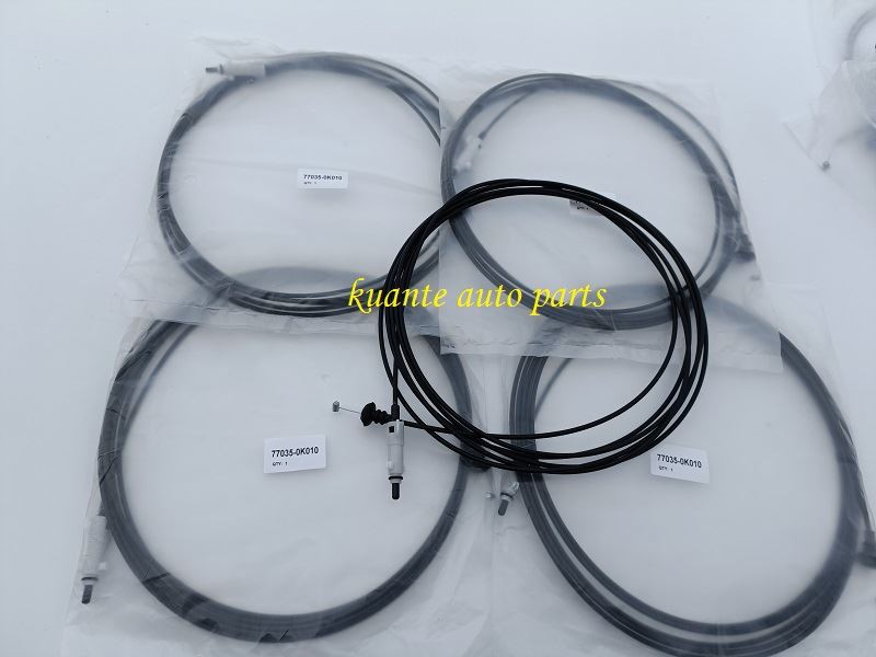 Toyota fuel tank filler flap release cable