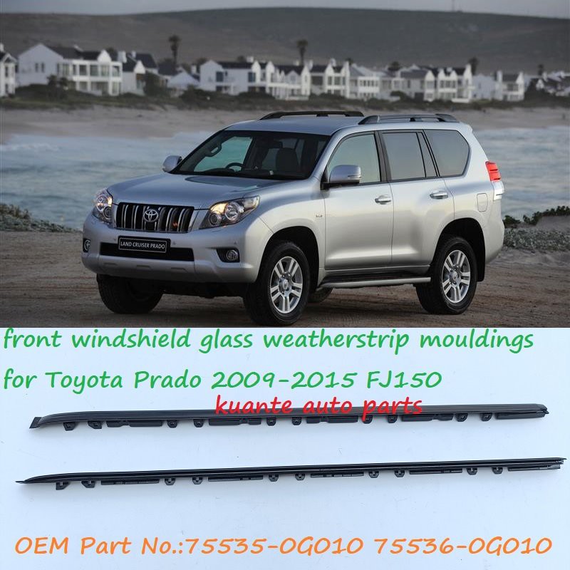 Toyota Prado 2010 windshield moulding