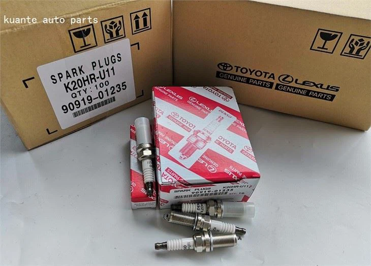 Bougies d’allumage de moteur Denso pour Toyota 90919-01235 K20HR-U11