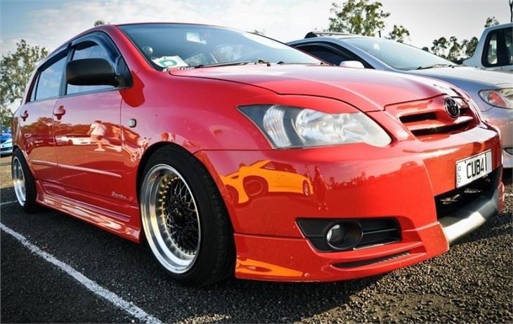 Fog lamp frame For Toyota Corolla Runx 2005 2006 2007 Hatchback Euro Type