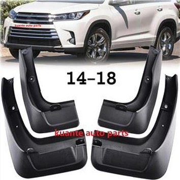 Lot de 4 garde-boue pour Toyota Highlander 2015