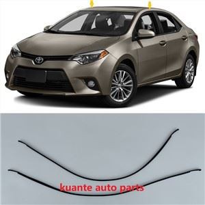Moulure de toit en caoutchouc pour Toyota Corolla 2014