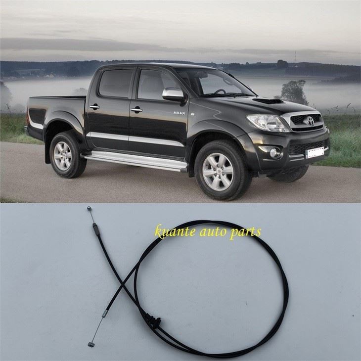 Front Engine Hood Lock Control Cable For Toyota Hilux Vigo 53630-0k010