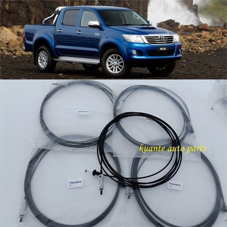 Fuel lid lock control cable for Hilux Vigo