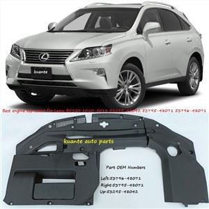 Capot supérieur du moteur pour Lexus RX350 2010-2015 53295-48042 53796-48071 53795-48071